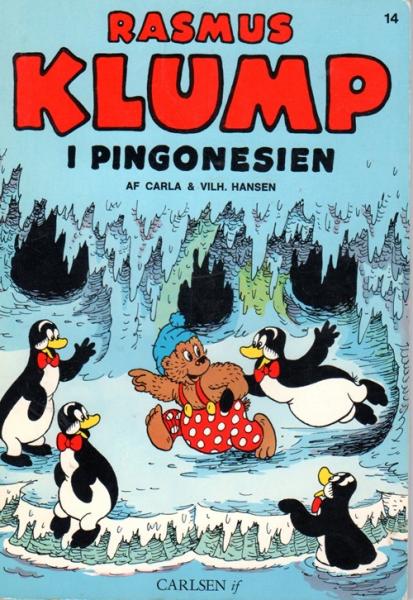 Buch Kinderbuch DÄNISCH - Rasmus Klump i Pingonesien - Petzi Nr. 14